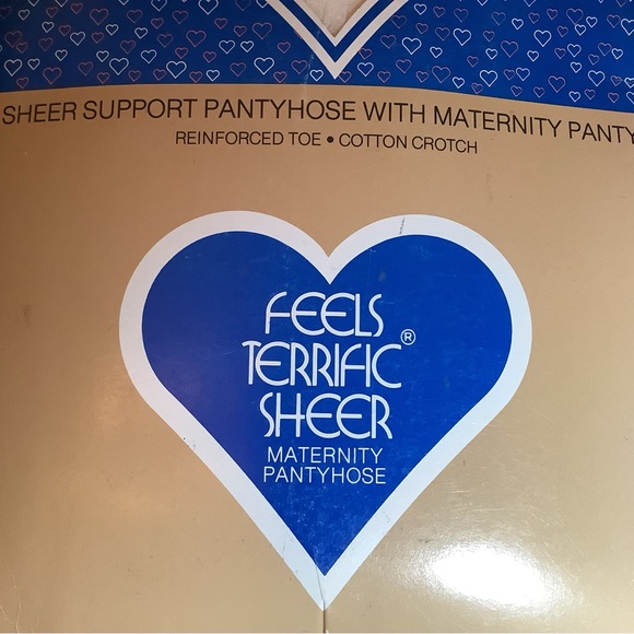 Nurse Mates sheer support maternity pantyhose, color white, size: A - Picture 2 of 12